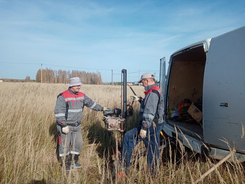 Геологические изыскания для газа